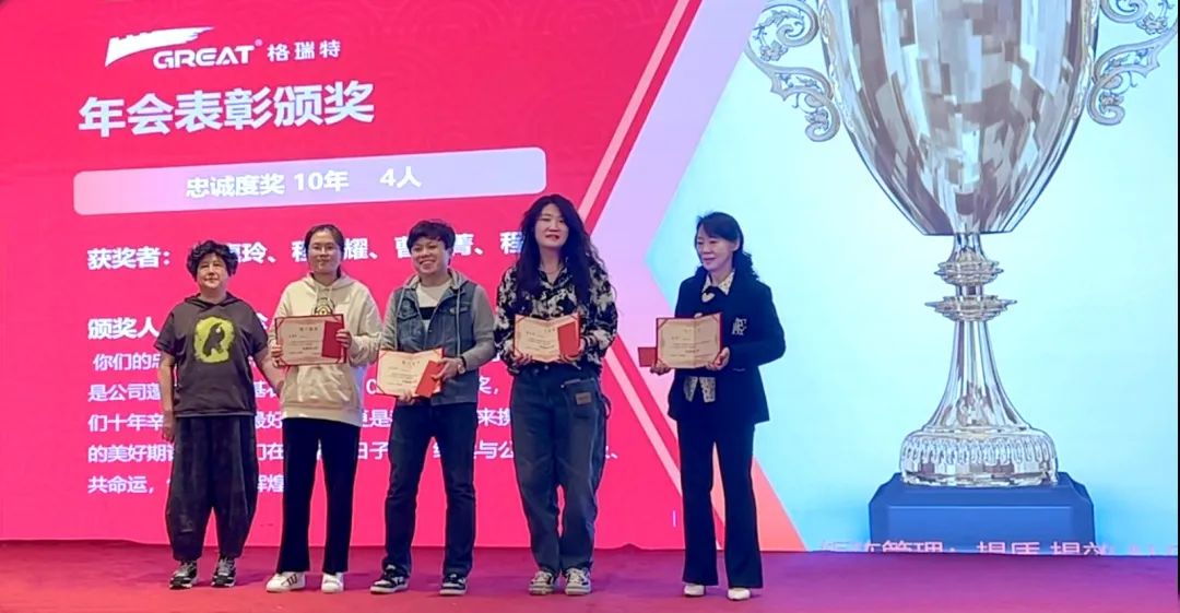 敢在寒冬立軍令,提質(zhì)增效啟新章--暨上海格瑞特年會盛典(圖30)